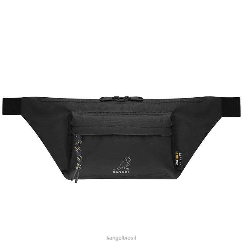 acessórios | Kangol unissex preto saco de bumbum leve de fim de semana Z4880948