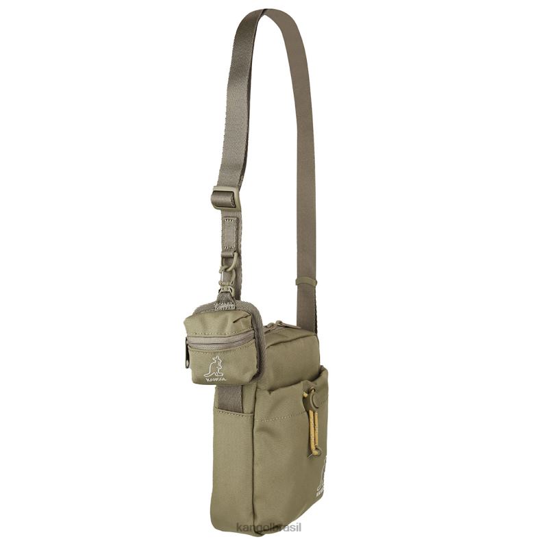 acessórios | Kangol unissex bege bolsa cross light fim de semana Z4880949