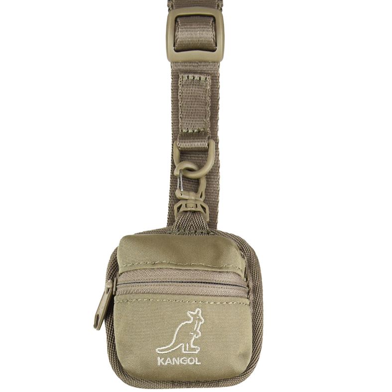 acessórios | Kangol unissex bege bolsa cross light fim de semana Z4880949