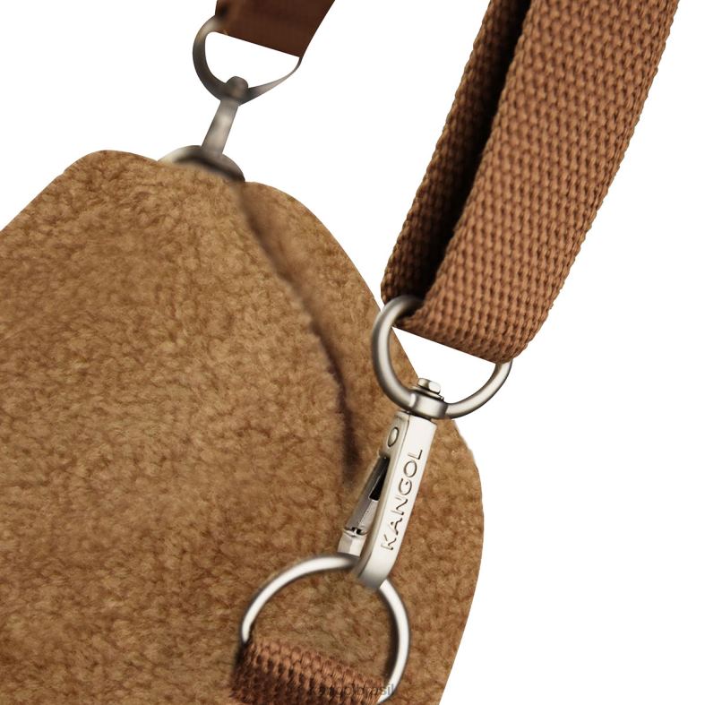 acessórios | Kangol unissex marrom bolsa transversal quadrada bichon ii Z4880985