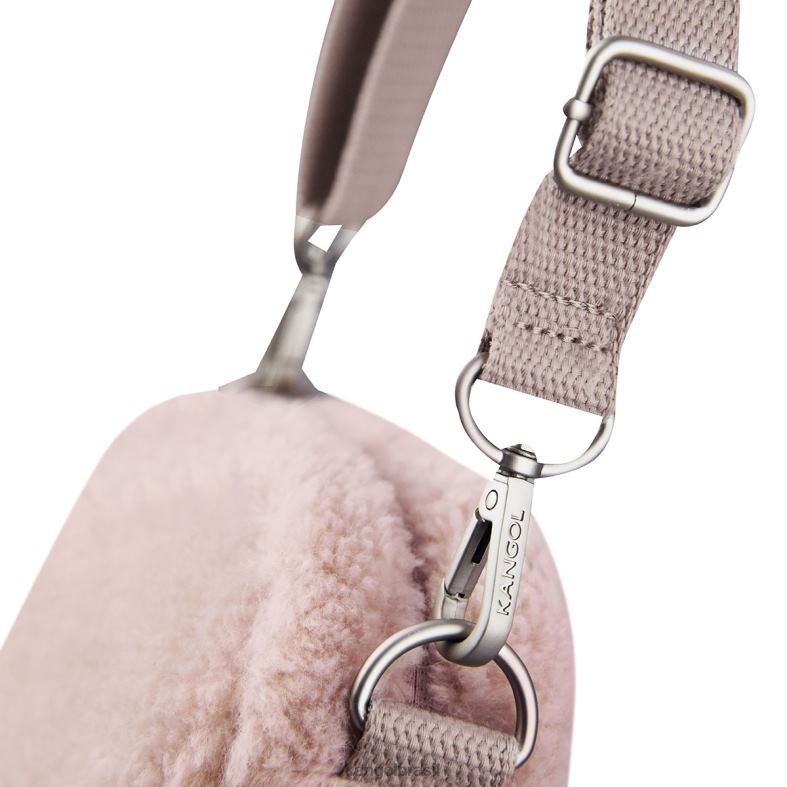 acessórios | Kangol unissex rosa bolsa transversal quadrada bichon ii Z4880987
