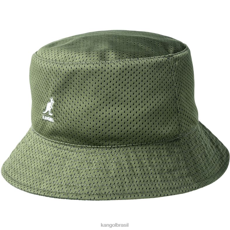 chapelaria | Kangol unissex Oliva balde de máscara de coordenadas Z4880669