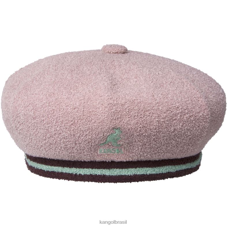 chapelaria | Kangol unissex Rosa empoeirada boina bermuda jax bicolor Z4880401