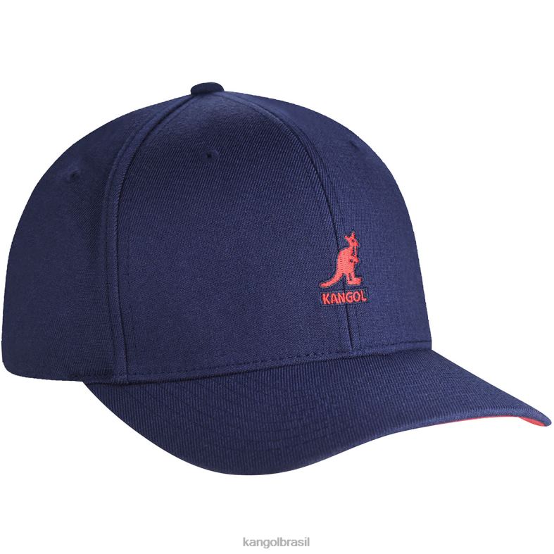 chapelaria | Kangol unissex ali azul beisebol flexfit de lã Z4880329