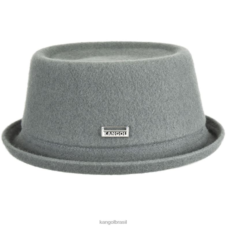 chapelaria | Kangol unissex ardósia cinza lã mowbray Z4880799