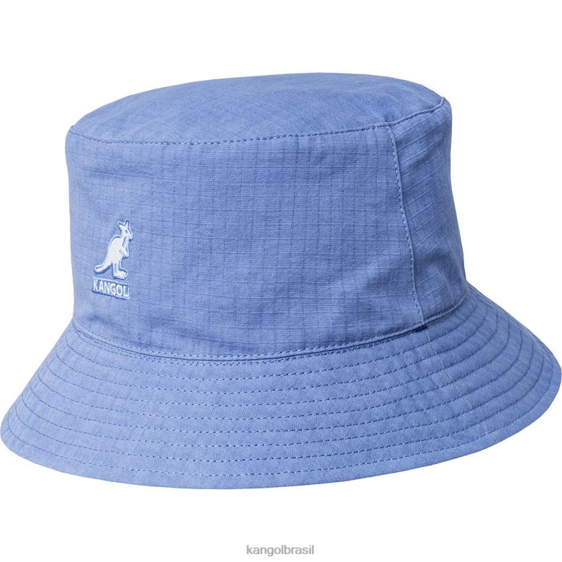 chapelaria | Kangol unissex azul claro balde de rotação essencial ripstop Z4880519