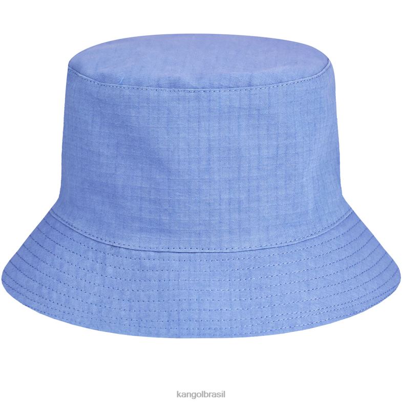chapelaria | Kangol unissex azul claro balde de rotação essencial ripstop Z4880519