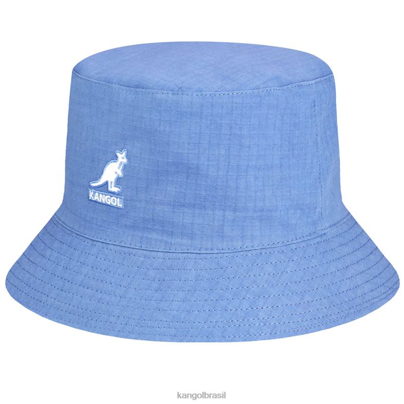 chapelaria | Kangol unissex azul claro balde de rotação essencial ripstop Z4880519