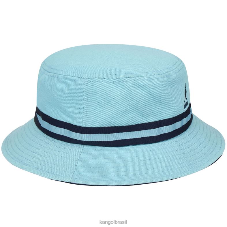 chapelaria | Kangol unissex azul claro listra lahinch Z4880529