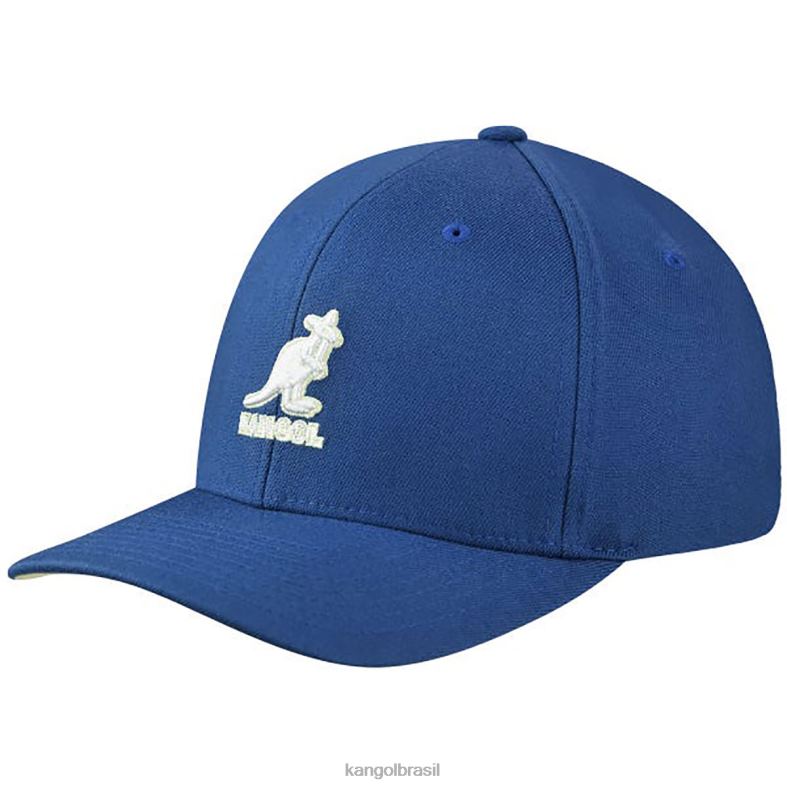 chapelaria | Kangol unissex azul de mykonos beisebol flexfit de lã 3d Z4880302
