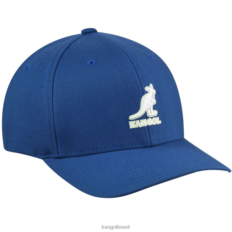 chapelaria | Kangol unissex azul de mykonos beisebol flexfit de lã 3d Z4880302