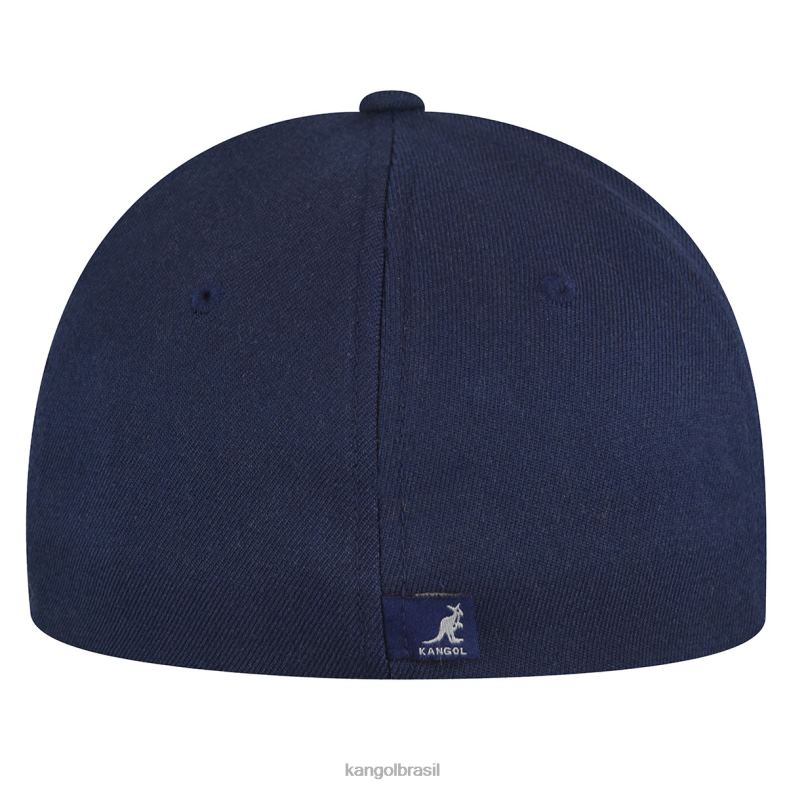 chapelaria | Kangol unissex azul escuro beisebol flexfit de lã Z4880316