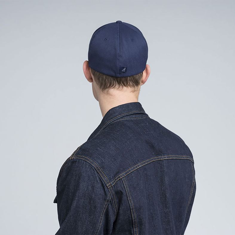 chapelaria | Kangol unissex azul escuro beisebol flexfit de lã Z4880316
