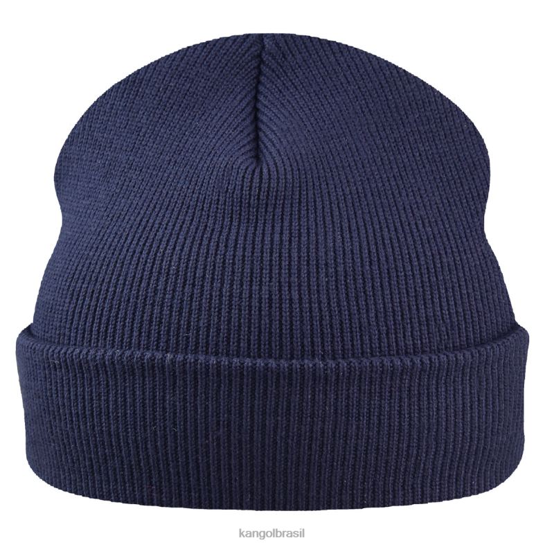 chapelaria | Kangol unissex azul escuro manguito de acrílico puxar Z4880845