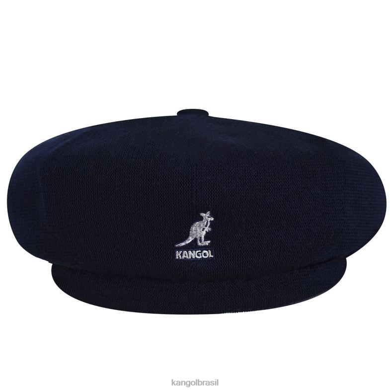 chapelaria | Kangol unissex azul escuro vendedor ambulante de bambu Z4880765