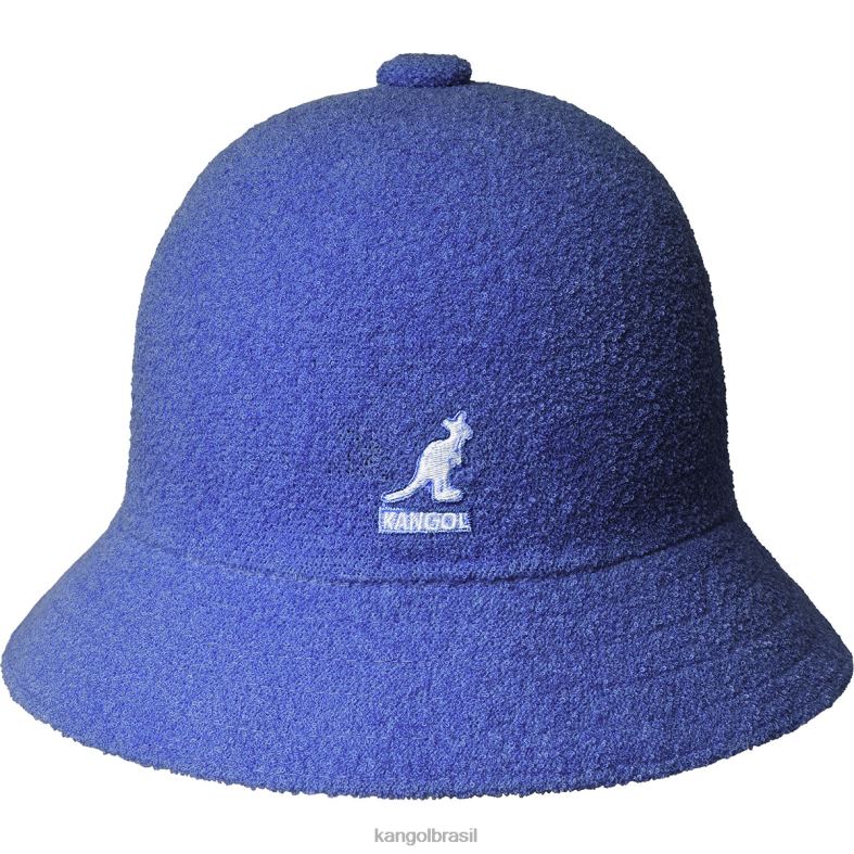 chapelaria | Kangol unissex azul estrelado bermuda casual Z4880615