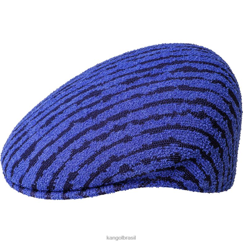 chapelaria | Kangol unissex azul estrelado/marinho rua rei 504 Z48806