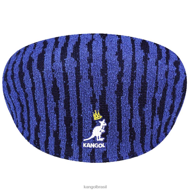 chapelaria | Kangol unissex azul estrelado/marinho rua rei 504 Z48806