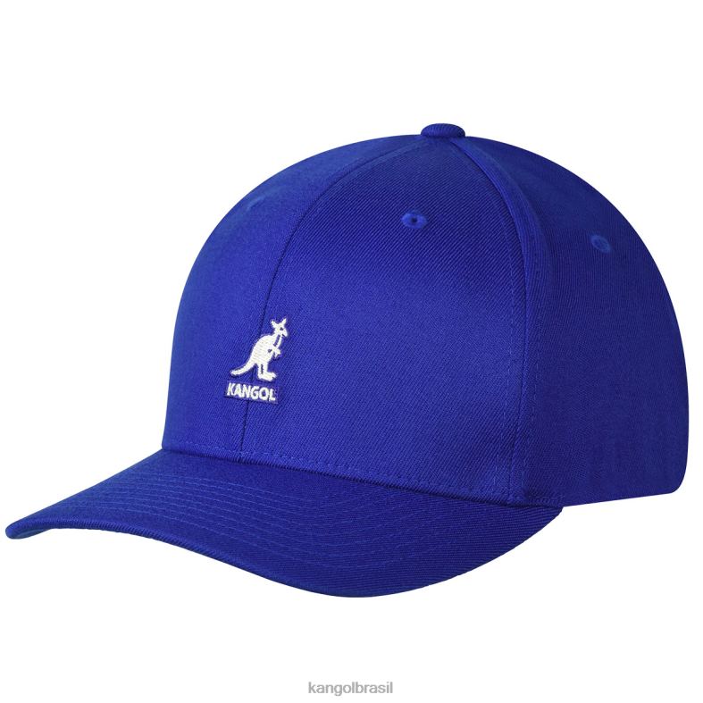 chapelaria | Kangol unissex azul real beisebol flexfit de lã Z4880323