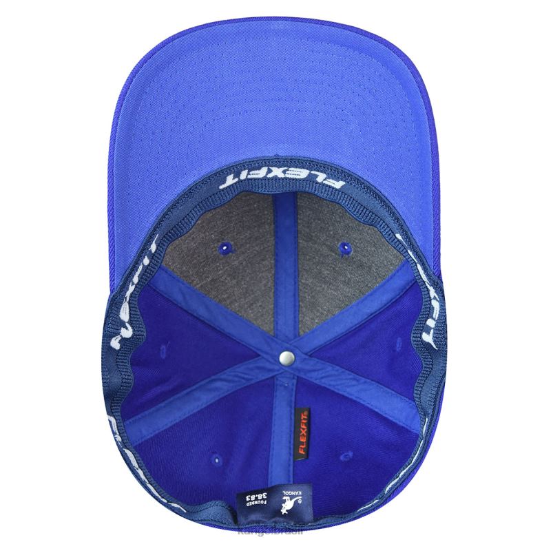 chapelaria | Kangol unissex azul real beisebol flexfit de lã Z4880323