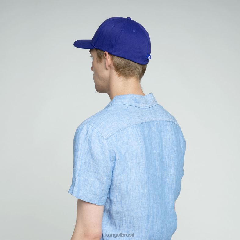 chapelaria | Kangol unissex azul real beisebol flexfit de lã Z4880323