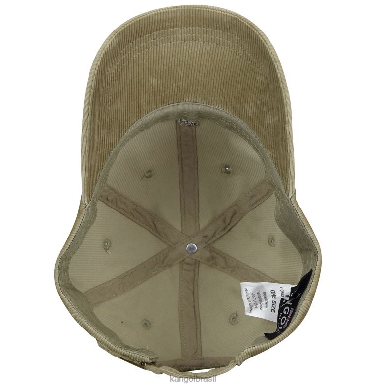 chapelaria | Kangol unissex bege beisebol de cordão Z4880380
