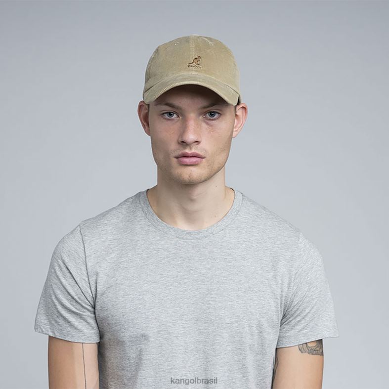 chapelaria | Kangol unissex bege beisebol de cordão Z4880380