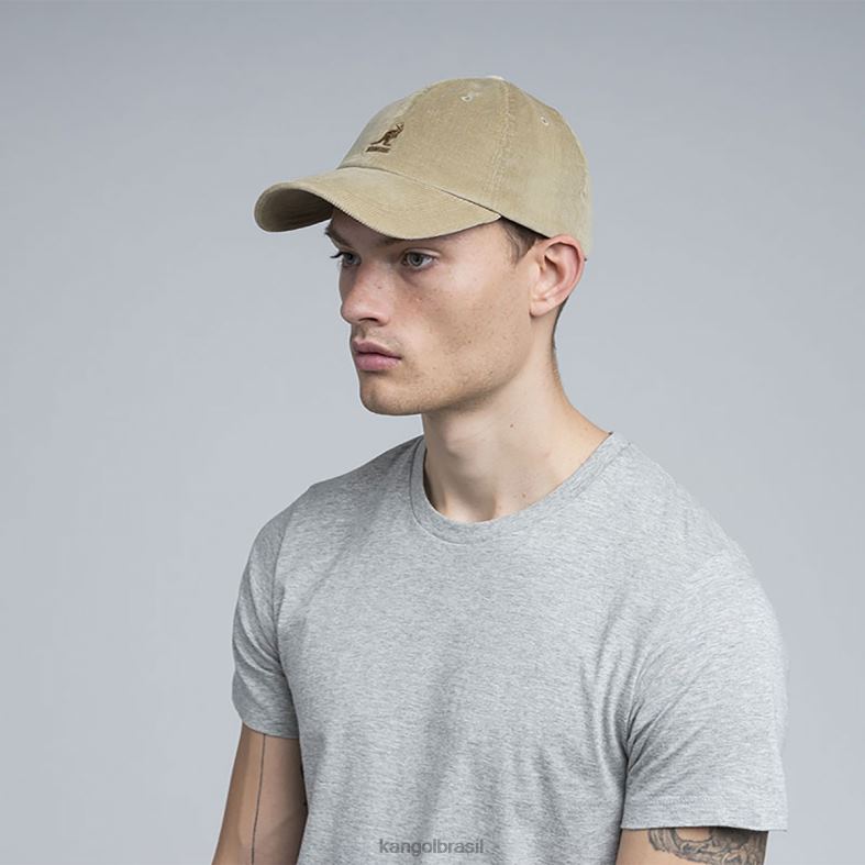 chapelaria | Kangol unissex bege beisebol de cordão Z4880380