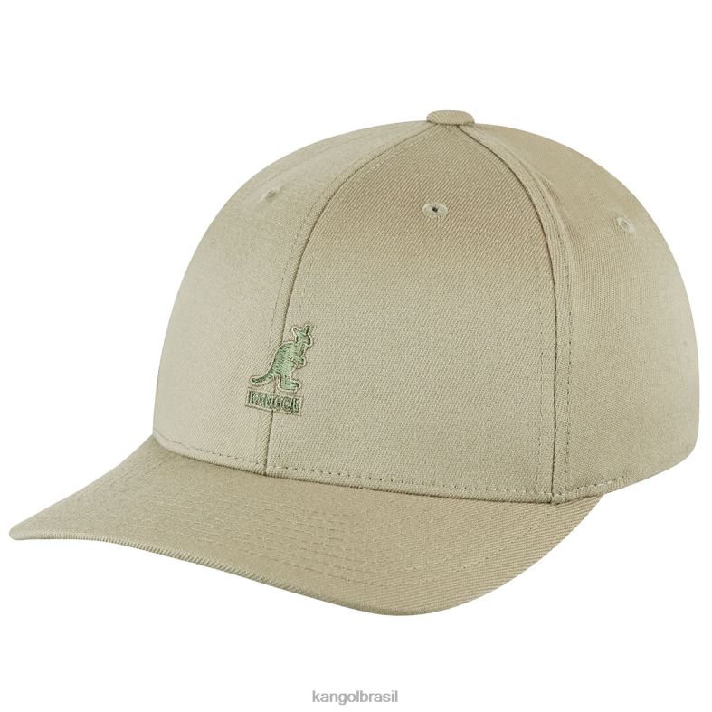 chapelaria | Kangol unissex bege beisebol flexfit de lã Z4880313