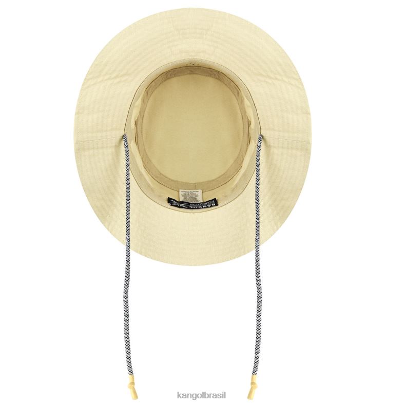 chapelaria | Kangol unissex bege chapéu de selva de cabos utilitários Z4880498