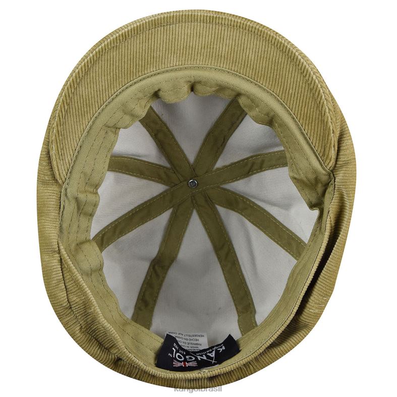 chapelaria | Kangol unissex bege vendedor ambulante de cabos Z4880776