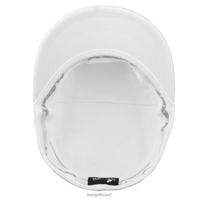 chapelaria | Kangol unissex branco boné do exército de sarja de algodão Z4880266