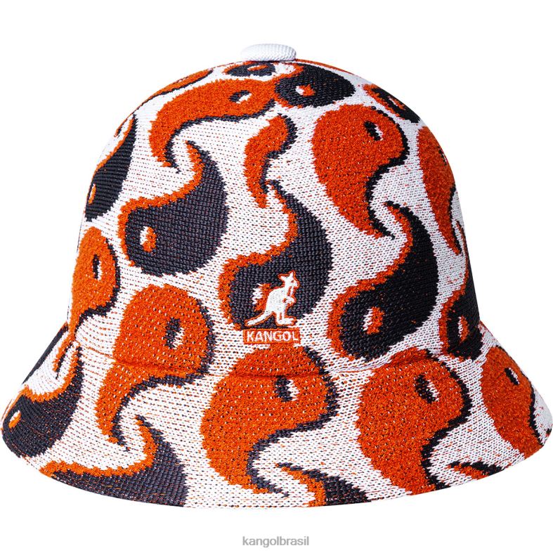 chapelaria | Kangol unissex branco equilíbrio 3d casual Z4880649