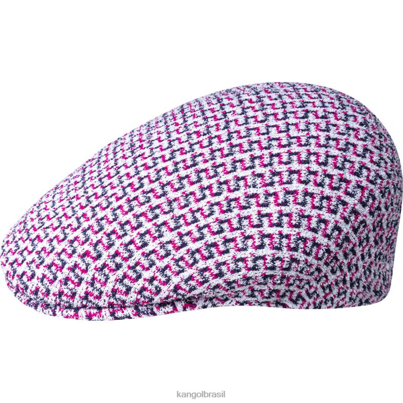 chapelaria | Kangol unissex branco labirinto jacquard 504 Z4880106