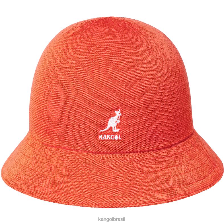 chapelaria | Kangol unissex brilho de aveia/cereja flip it reversível casual Z4880508