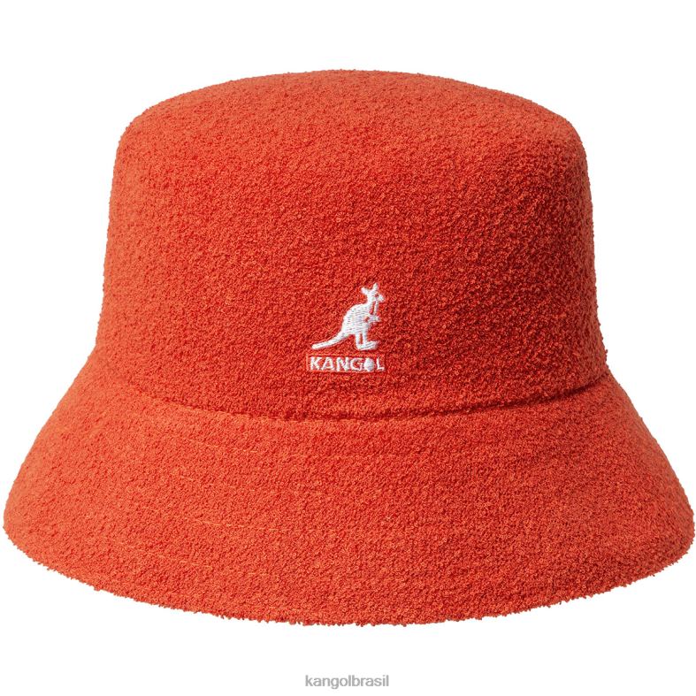 chapelaria | Kangol unissex brilho de cereja balde de bermudas Z4880629
