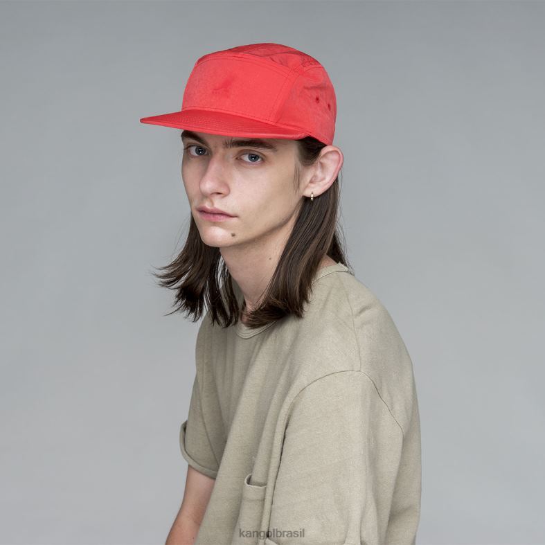 chapelaria | Kangol unissex brilho de cereja beisebol de 5 painéis de toque suave Z4880278