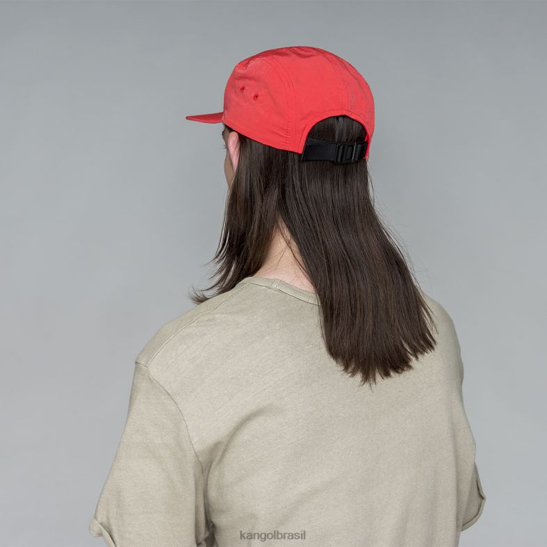 chapelaria | Kangol unissex brilho de cereja beisebol de 5 painéis de toque suave Z4880278