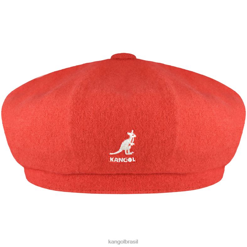chapelaria | Kangol unissex brilho de cereja boina jax de lã Z4880441