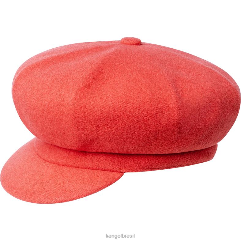 chapelaria | Kangol unissex brilho de cereja cabeça de lã Z4880898
