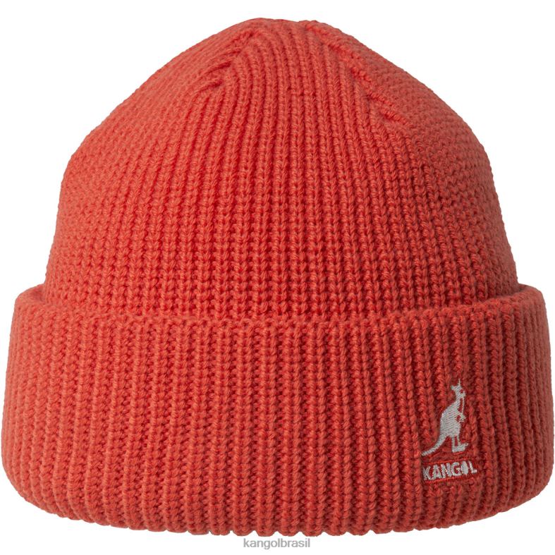 chapelaria | Kangol unissex brilho de cereja cardeal gorro de 2 vias Z4880871