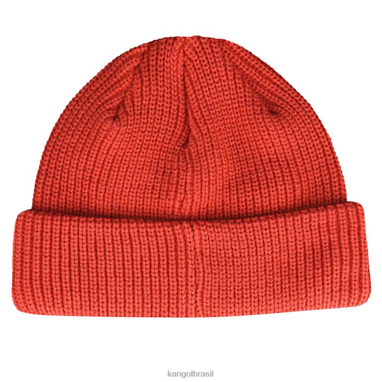 chapelaria | Kangol unissex brilho de cereja cardeal gorro de 2 vias Z4880871