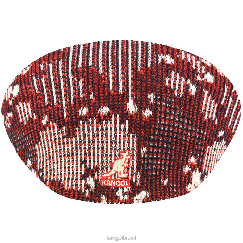 chapelaria | Kangol unissex brilho de cereja costela camuflada 504 Z488051
