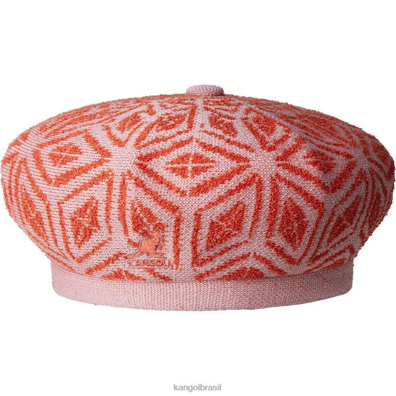 chapelaria | Kangol unissex brilho pepto/cereja boina jax diamante Z4880395