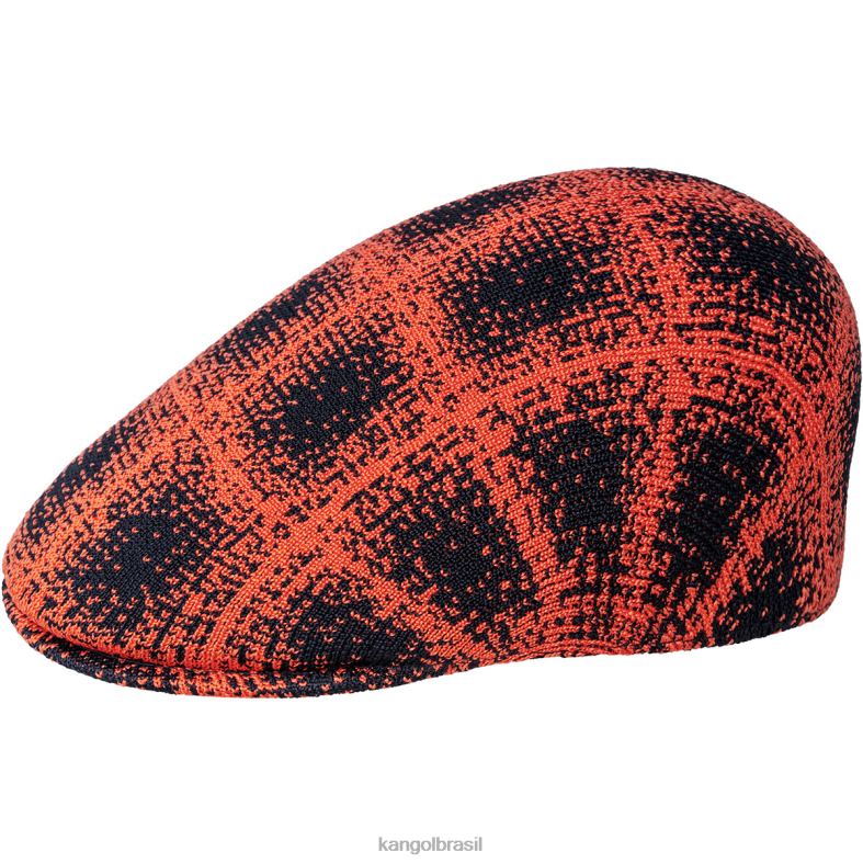 chapelaria | Kangol unissex brilho preto/cereja xadrez grunge 507 Z4880231