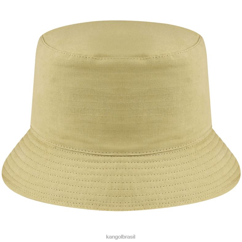 chapelaria | Kangol unissex cáqui balde de rotação essencial ripstop Z4880518