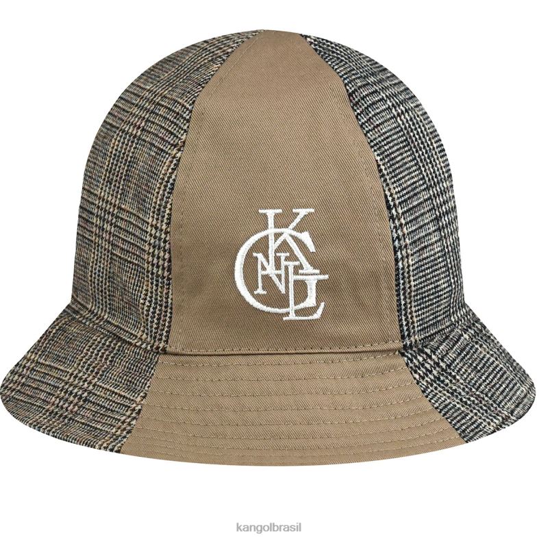 chapelaria | Kangol unissex cáqui trabalho lazer rev casual Z4880505
