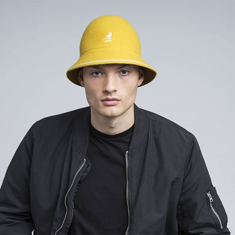 chapelaria | Kangol unissex calêndula listra casual Z4880743