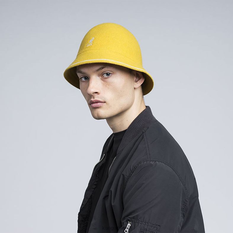 chapelaria | Kangol unissex calêndula listra casual Z4880743