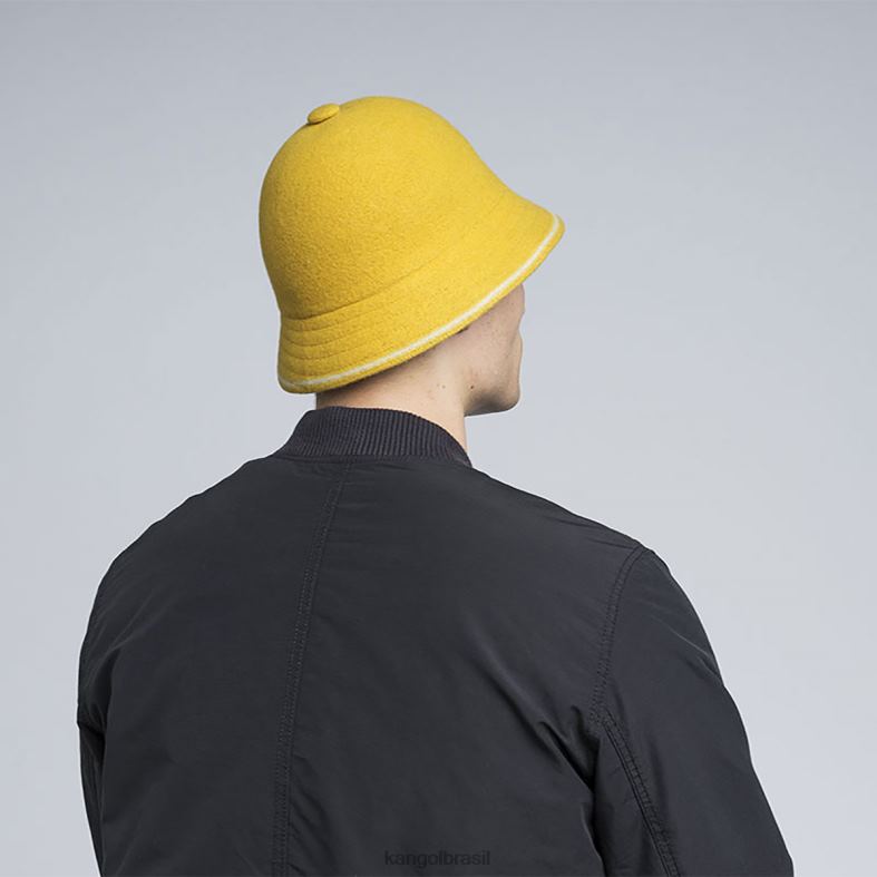 chapelaria | Kangol unissex calêndula listra casual Z4880743
